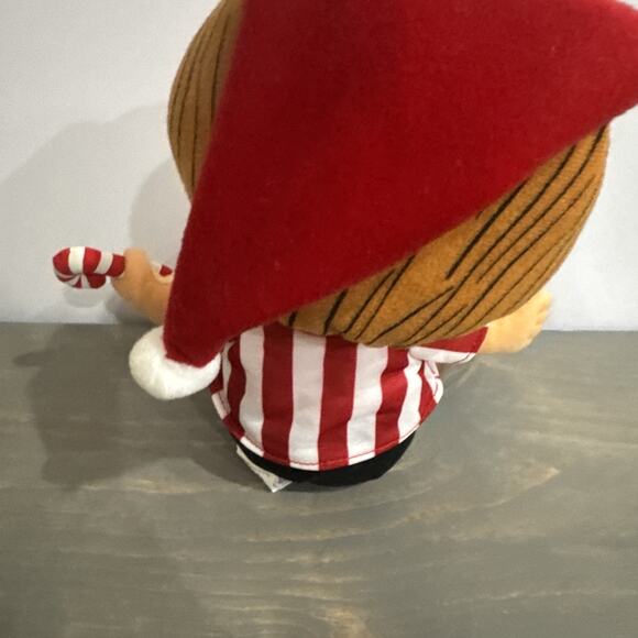 Peanuts Gang Plush Stuffed Talking Hallmark Pepperment Patty Christmas NWT WORKS - Picture 7 of 9